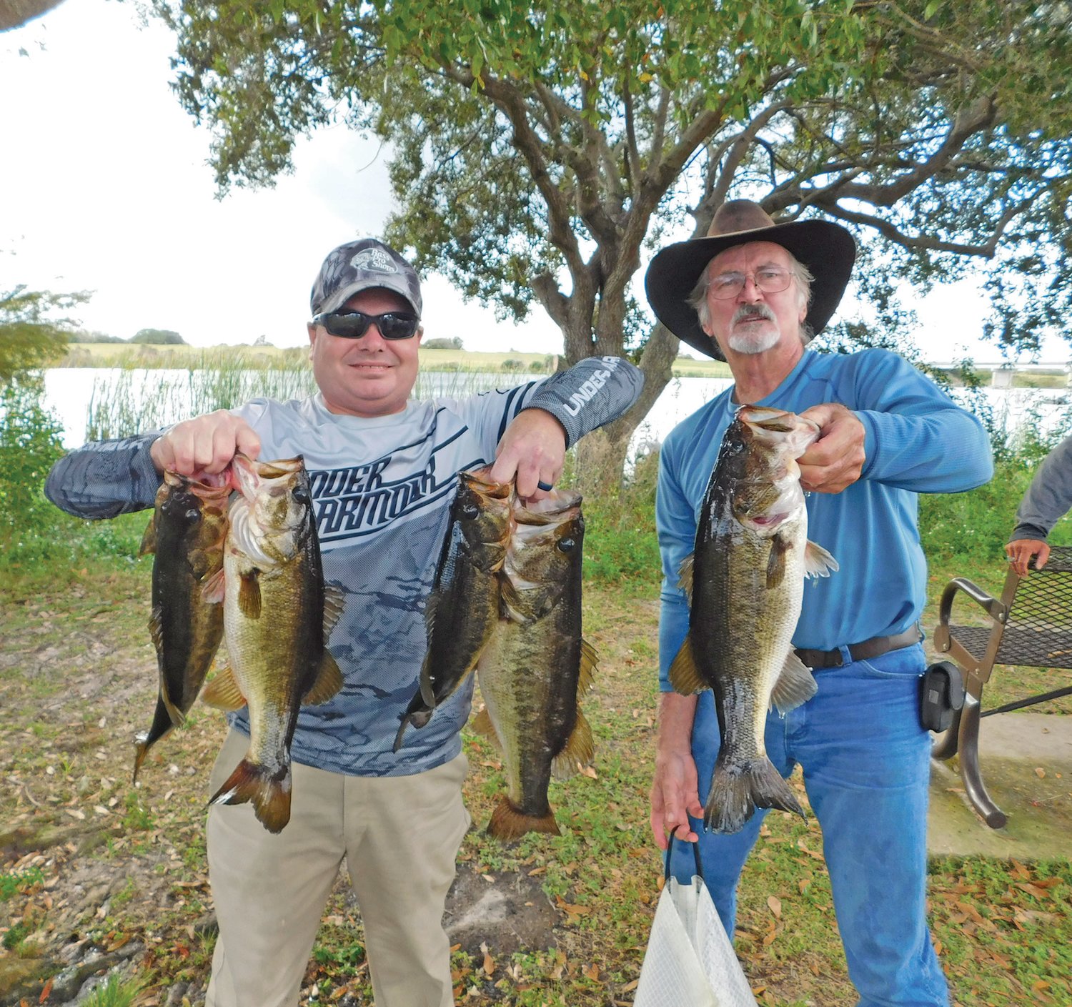 Leroy Bauer and Joe Wozar placed third with 16.52 pounds.